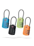 Travelnet TSA Reisslot met Cijfercode Set van 4