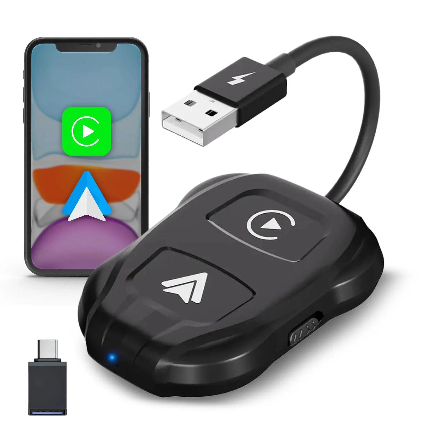 CarMe  2-in-1 Dongle  CarPlay/Android Auto  Zwart main product image