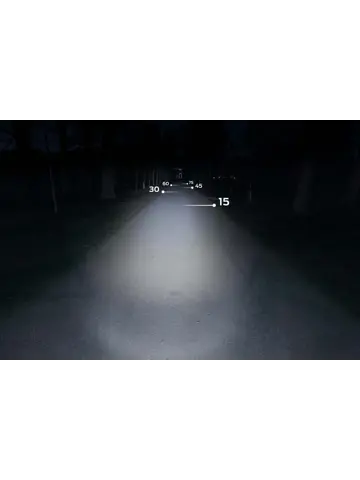 Axa Koplamp Echo 15 Led Naafdynamo Zwart