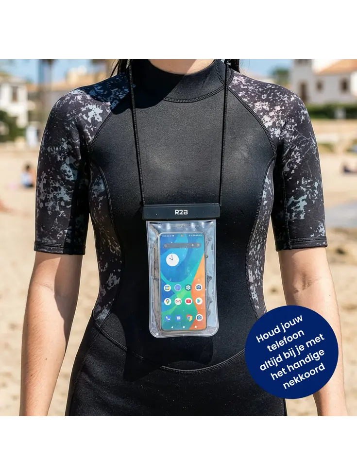Waterdicht Telefoonhoesje met Koord 2x
