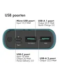 Powerbank 20.000 mAh 22.5w Snellader