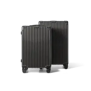 Voyagoux® Kofferset Classic - Donkergrijs-  M / L