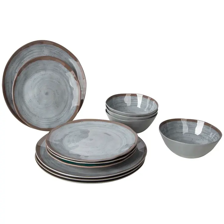 Bo-Camp Servies Halo 12 Stuks