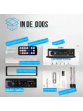 Autoradio met Bluetooth - 1DIN