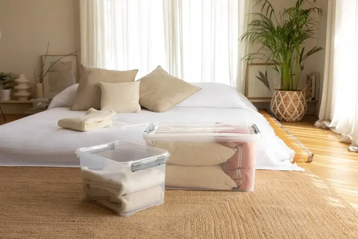 Curver Handy+ Opbergbox - 65L - 6 stuks