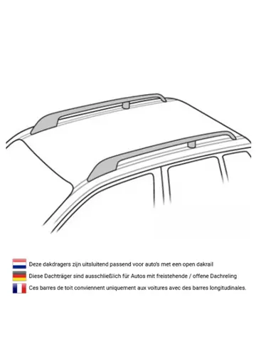 Dakdragers Volkswagen Sharan 2010-2020