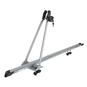 Enkele stalen fietsendrager grijs