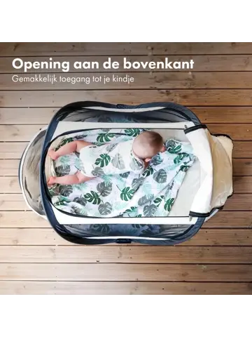 BabyBox Campingbedje - baby tentje - 50% UV