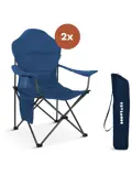 Campingstoelen - Opvouwbaar - 2-Pack - 160KG