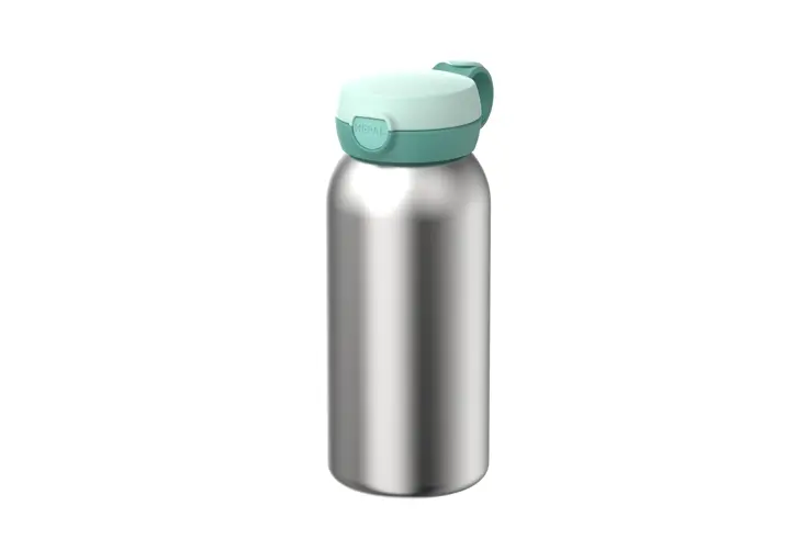 Mepal Campus RVS drinkfles met flipdop 600 ml