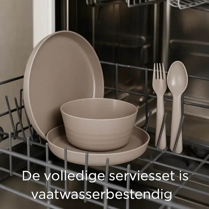 Serviesset 24-delig - Picknickset