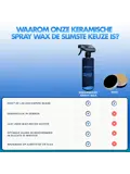 Keramische Spray Wax + Microvezeldoek - Coating