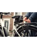 Speciaal ontworpen zadeltas voor kettingslot