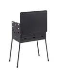 Barbecue Koffermodel Staal 40x30 cm