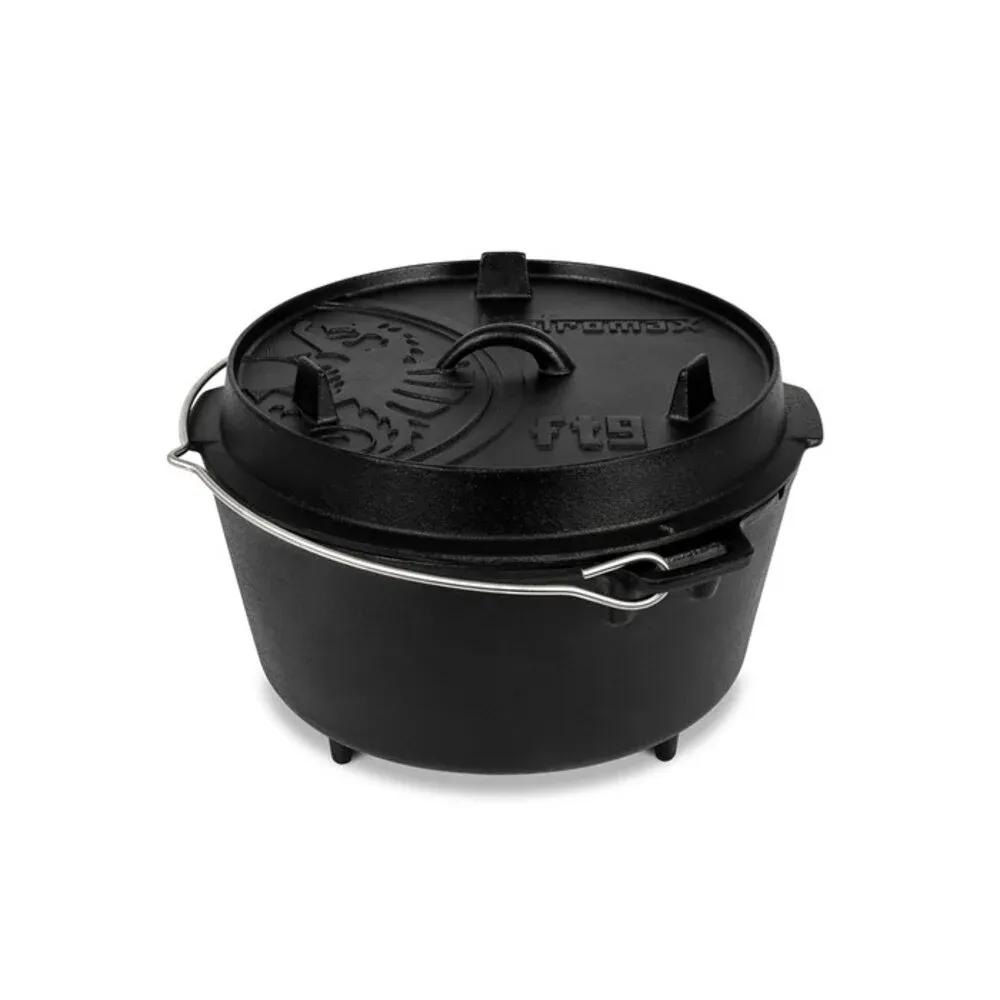 Petromax  Dutch Oven FT9 met pootjes 7,5L  Zwart