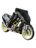 Motorhoes 245x80x145 cm, waterdicht met zak