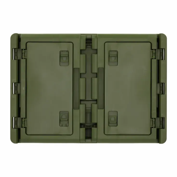 Krat met Houten Deksel en Koeltas