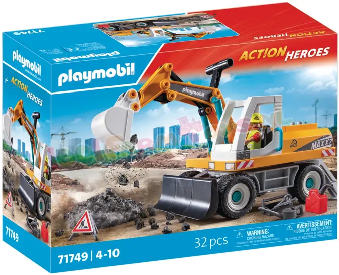 PLAYMOBIL® Graafmachine 71407