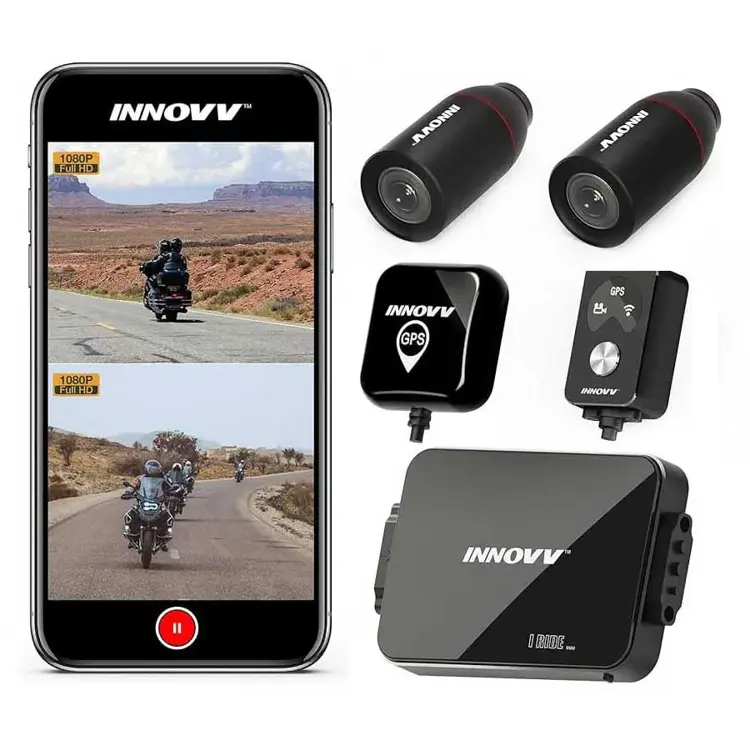 K7 2CH Dual Wifi GPS 2K Motor dashcam