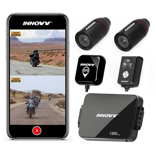 K7 2CH Dual Wifi GPS 2K Motor dashcam