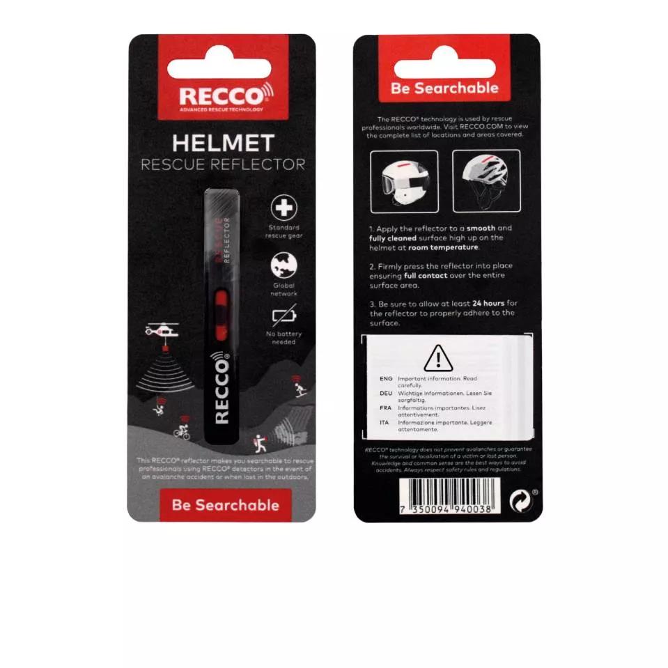 Recco  reflector voor helm  Rood main product image