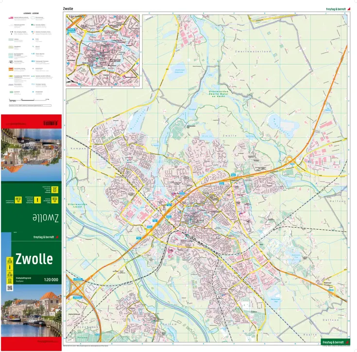 Stadsplattegrond Zwolle