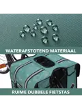 Dubbele Fietstassen 36L