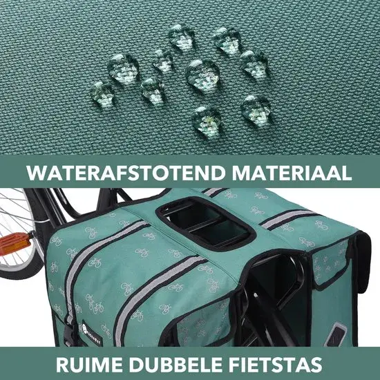 Dubbele Fietstassen 36L