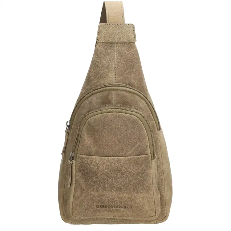 Idaho - Schoudertas / Slingbag - Leer