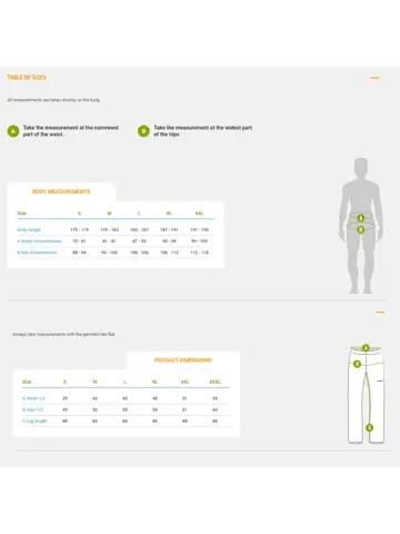 Outdoorbroek heren Klass
