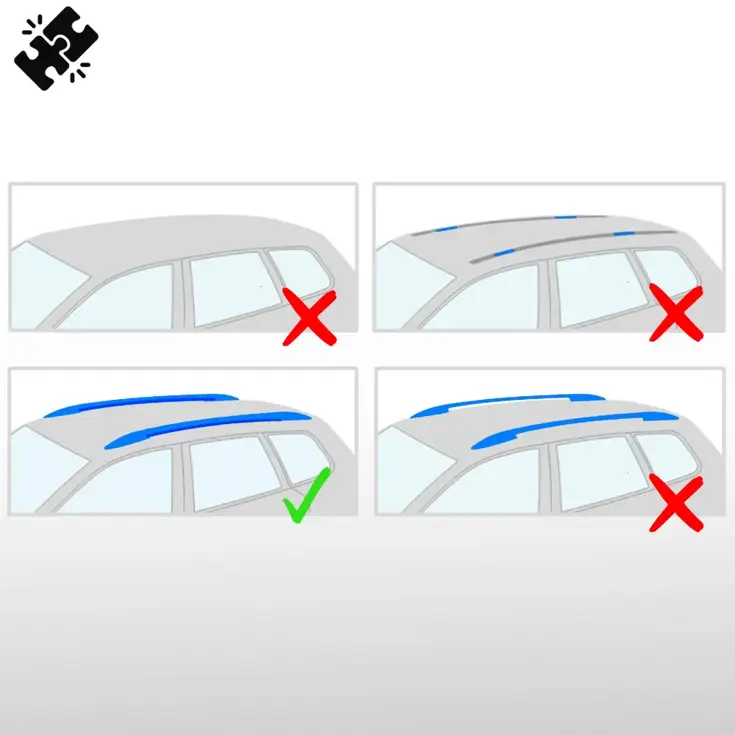 Dakdragers Volvo V60 2010-2018