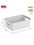 Sigma home - Opbergbox - 9L - 6-delig