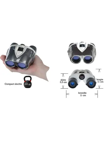 Compact Zoom Verrekijker 8-25-x25