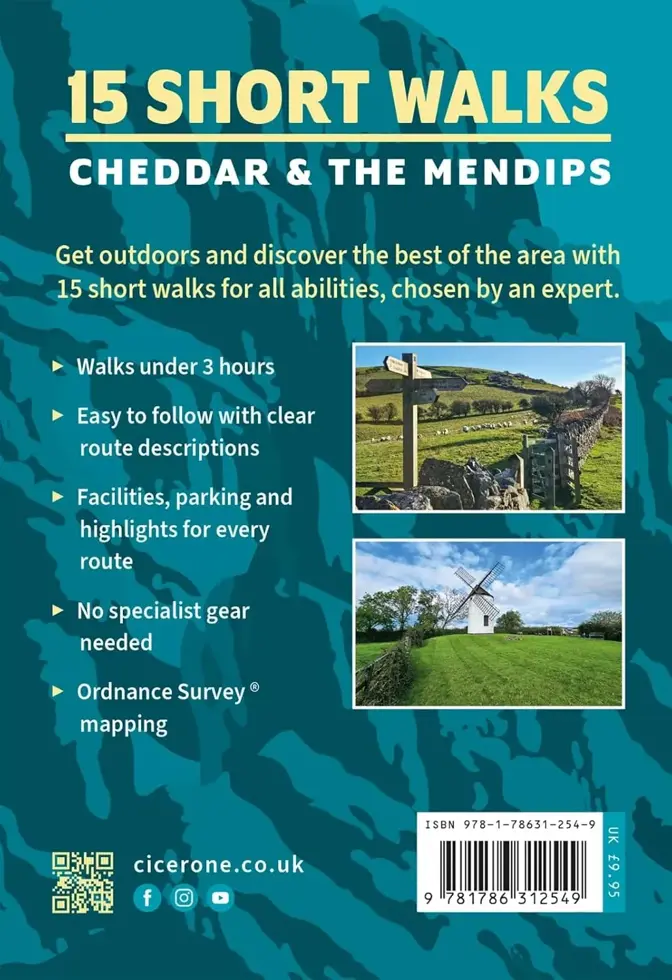Gids 15 Short Walks Cheddar and Mendips