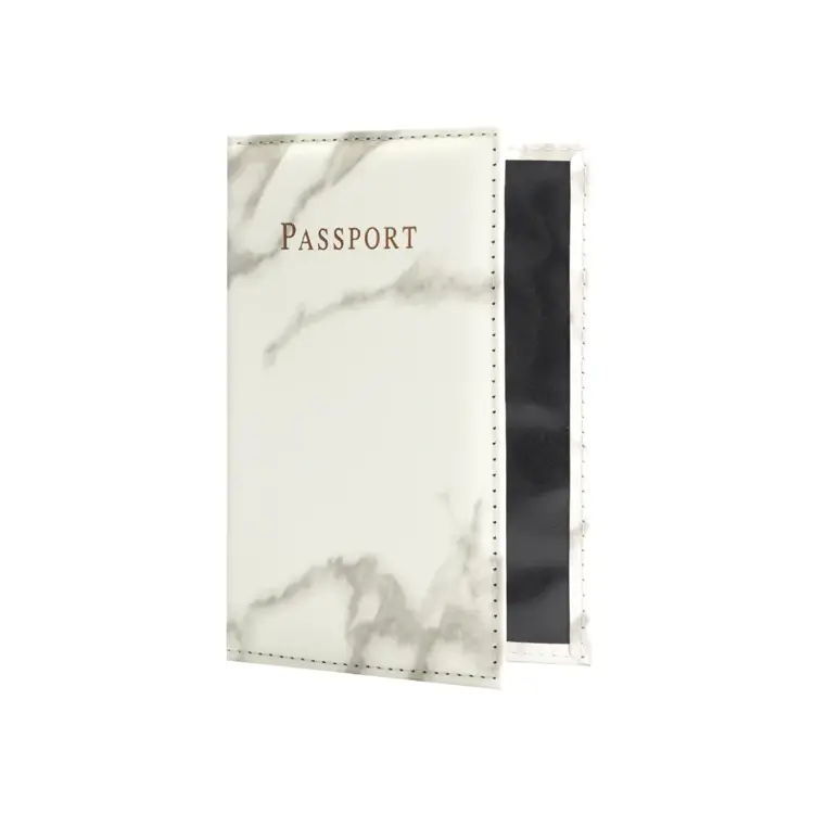 Paspoort hoes – Kunstleer – Grijs