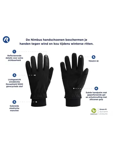 Nimbus - Fietshandschoen Heren - Rogelli