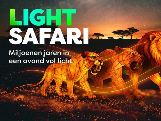 Impressie van Safaripark Beekse Bergen - Light Safari