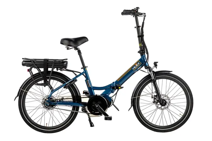 Lacros Scamper S600XL blauw opvouwbare e-bike