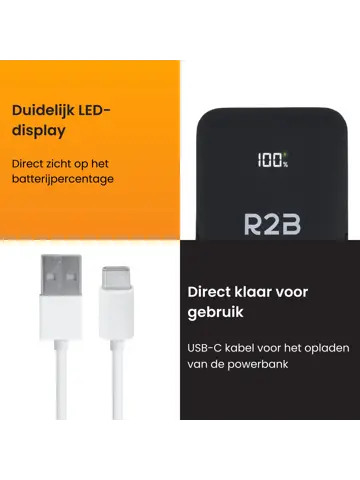 MagSafe Powerbank 10000 mAh - Draadloos