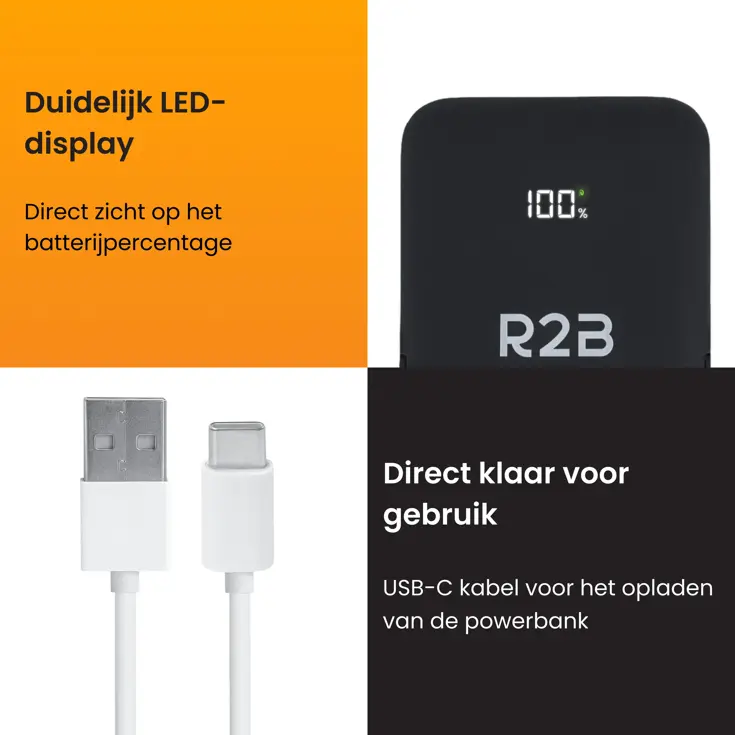 MagSafe Powerbank 10000 mAh - Draadloos
