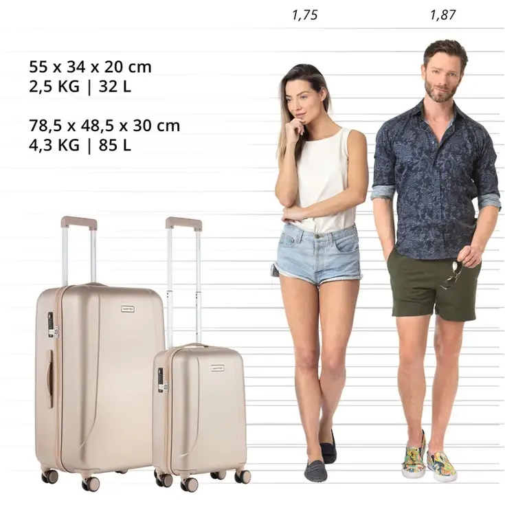 CarryOn Skyhopper Kofferset 2-delig