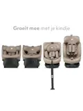 Carly Luxe i-Size Autostoel - Isofix + steunpoot