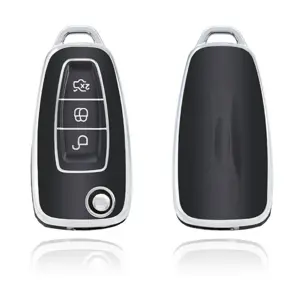 TPU Sleutelhoesje voor Ford zwart E3