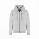 Infrarood Verwarmde Zipper Hoodie – Dames  Grijs
