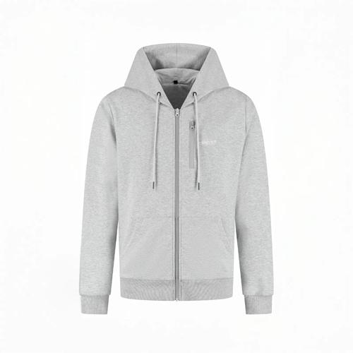Infrarood Verwarmde Zipper Hoodie – Dames  Grijs