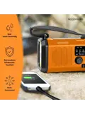 Noodradio® Solar Powerbank 10.000 mAh