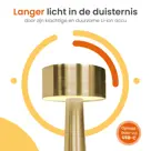 Goliving Classic Tafellamp Oplaadbaar – 21cm