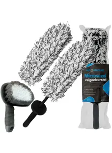 Auto Gepolijst Velgenborstel + Banden Borstel