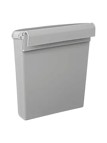 Campout Afvalbak 10L – Geurdicht – Grijs