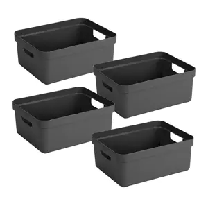 Sigma home - Opbergbox - 24L antr. - 4-delig